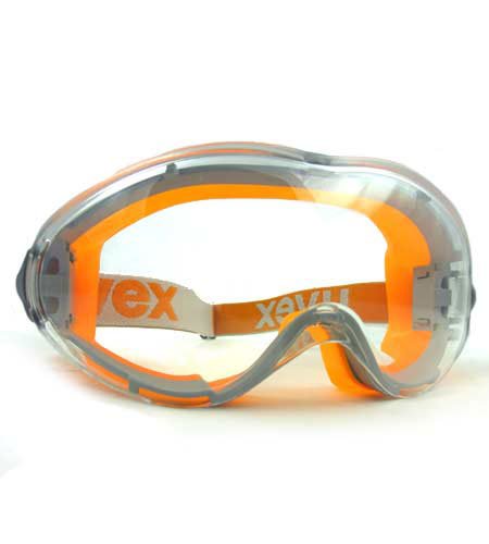 Vollsichtbrille uvex Augenschutz ultrasonic 9302 mit ausgezeichnetem Tragekomfort ohne Druckprobleme bei dauerhaftem Tragen. Reizfreies Klima im Augenraum.