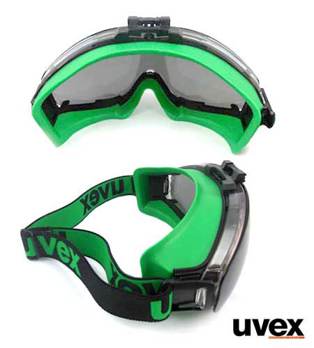 uvex Schweißerbrille klappbar ultrasonic. Artikelnummer 9302043. Panoramablick, Schutz vor mechanischen Belastungen. Anti-Fog Beschichtung gegen Beschlagen. uvex Schweißerbrille klappbar mit Panoramablick und Anti-Fog gegen das Beschlagen uvex ultrasonic