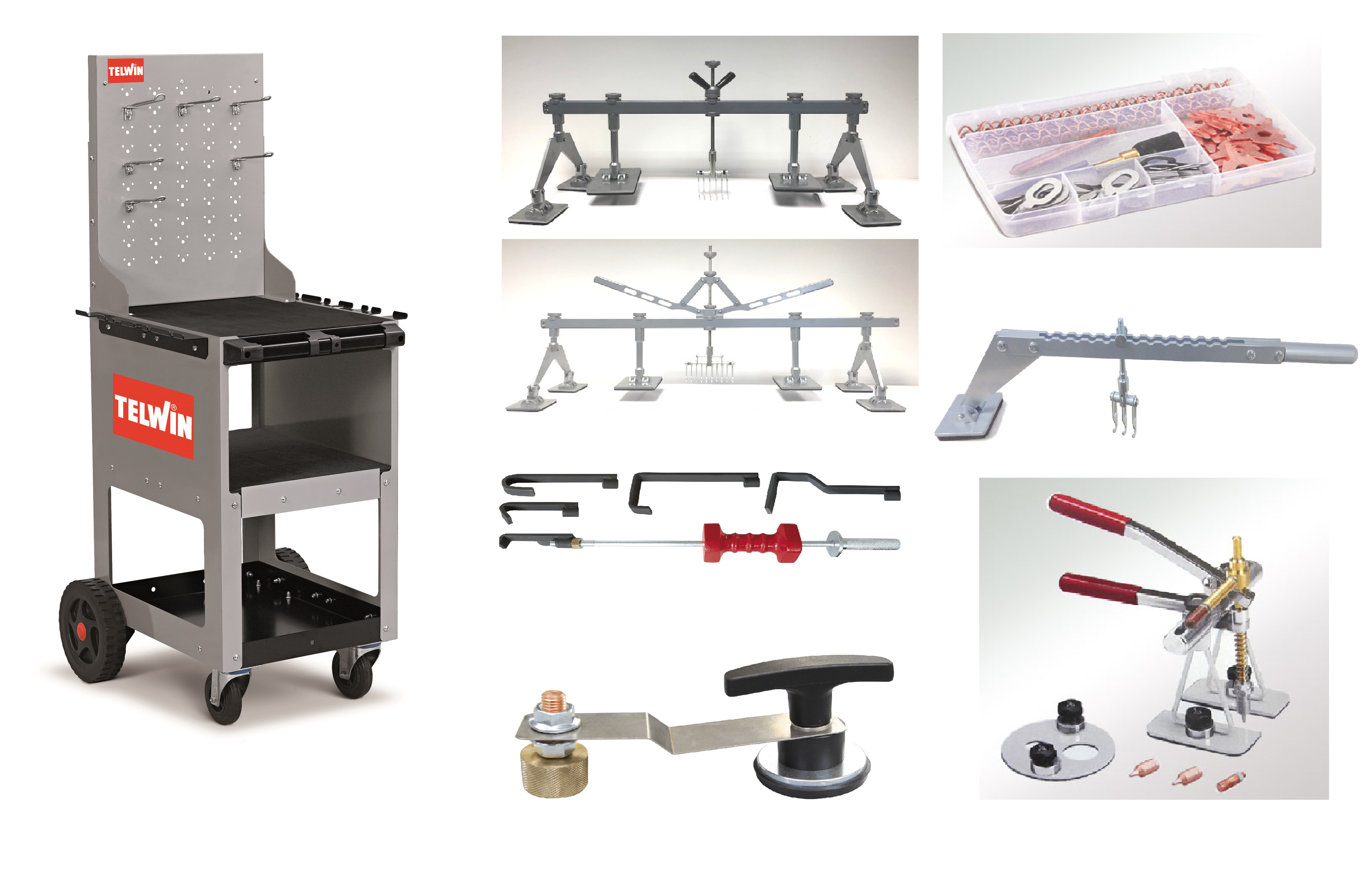 Dellenentferner Werkzeug Set - 48-teilig Für Karosserie-Reparatur An Auto & Kühlschrank