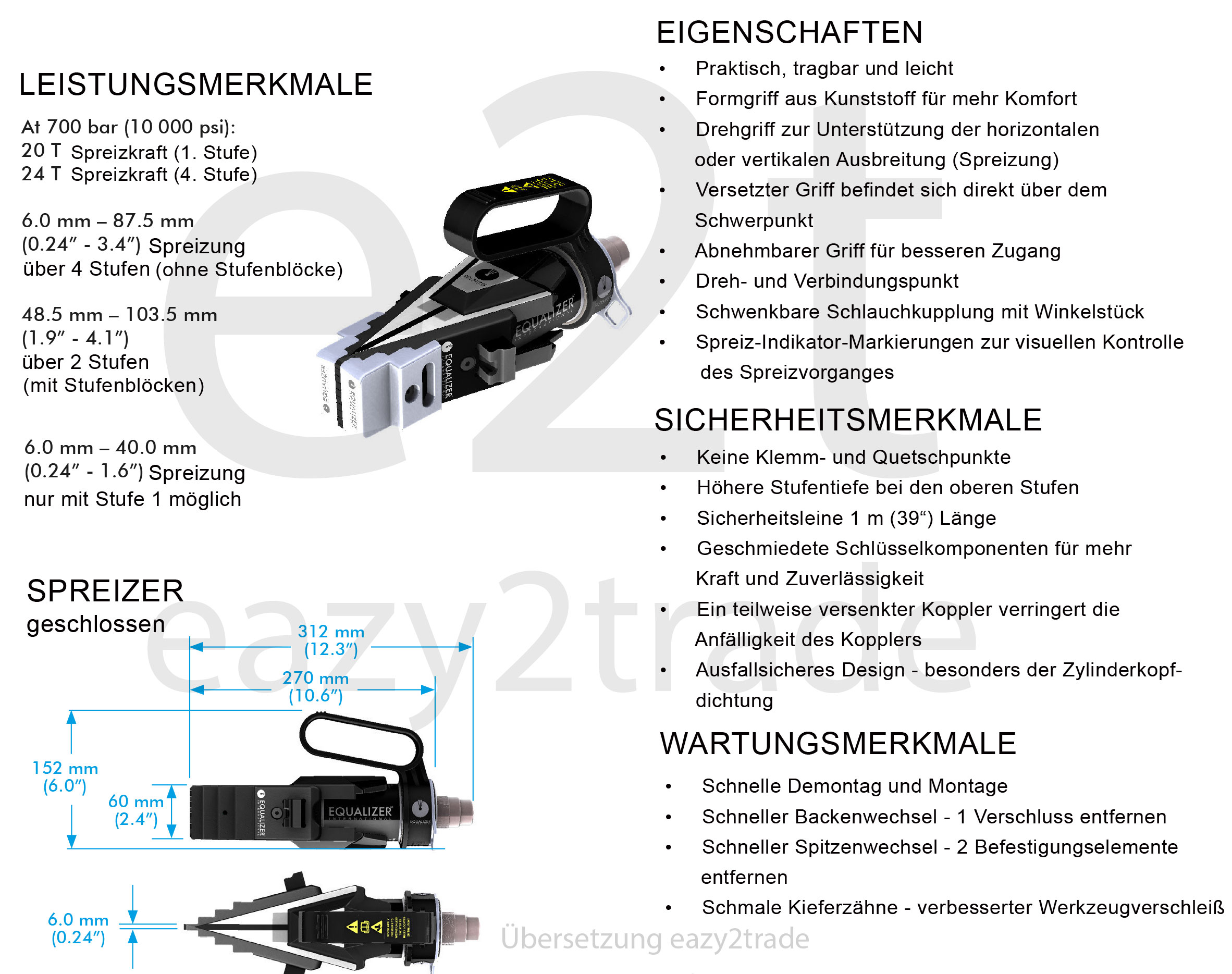 Flanschspreizer SWi20/25TE