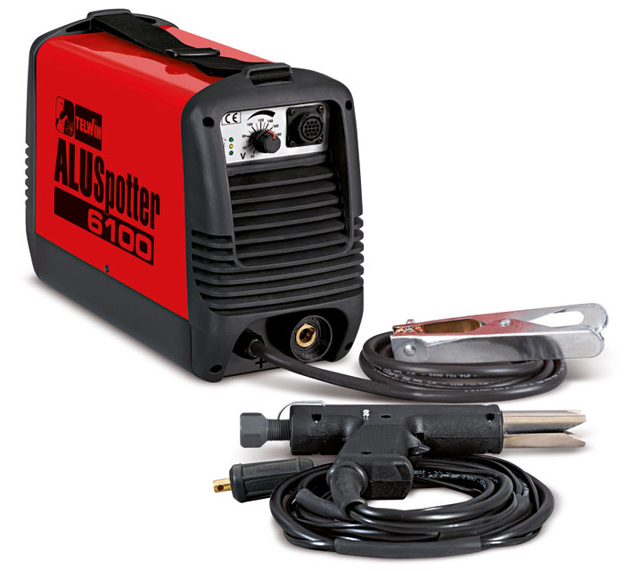 Bolzenschweißgerät Punktschweißgerät Alu Generator Aluminium Aluspotter 6100