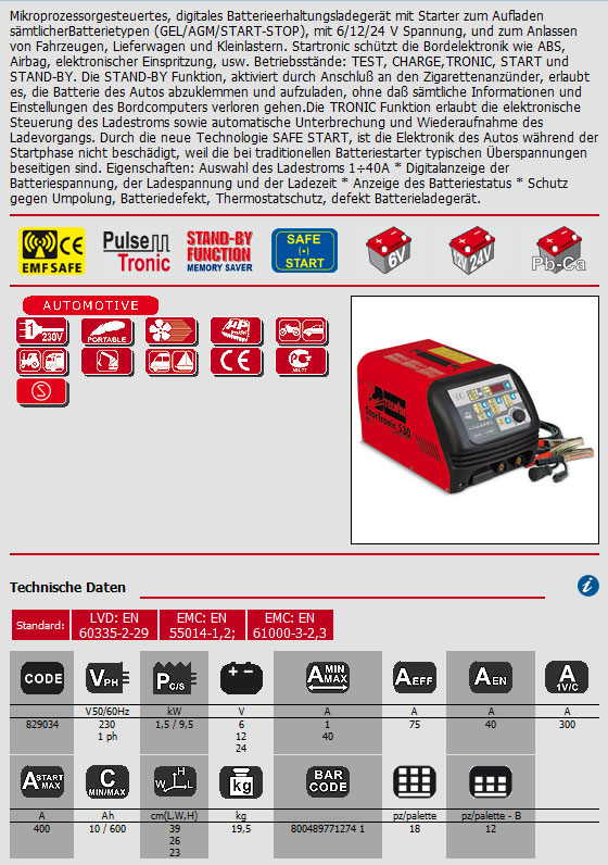 Erhaltungsladegerät 24V Starthilfe Erhaltungsladegerät 24V Starthilfe