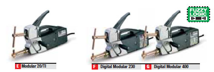 Punktschweißzangen tragbar 230V und 400V Digital Modular Punktschweißzangen