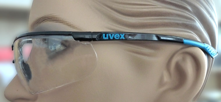 uvex Schutzbrille sportstyle kratzfest beschlagfrei Scheiben klar