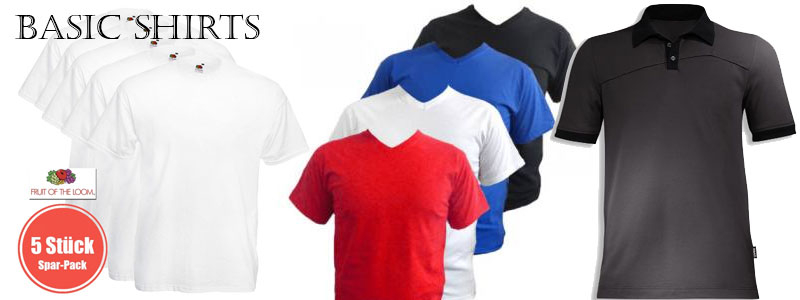 Arbeitsshirts / Basic Shirts