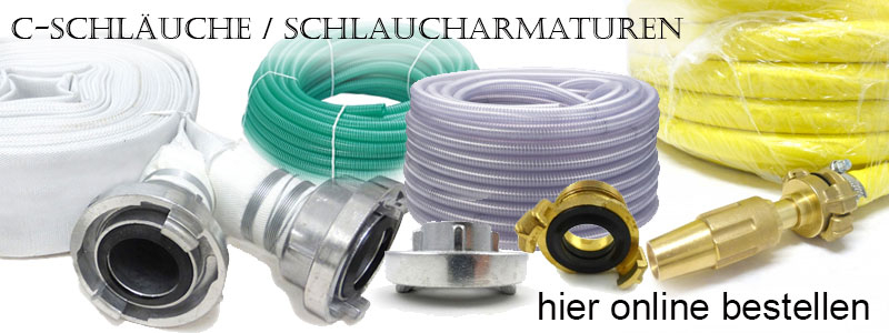 Schläuche / Schlaucharmaturen Schläuche / Schlaucharmaturen