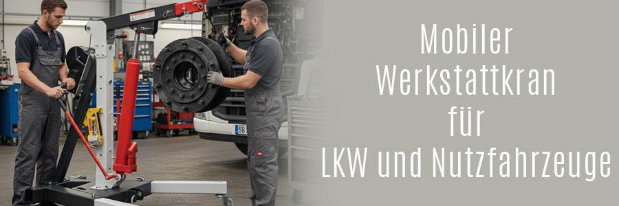 Werkstattkran für LKW