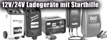 Ladegeräte mit Starthilfe
