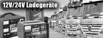 Ladegeräte 12V & 24V für Ihren LKW oder Wohnmobil, Boot
