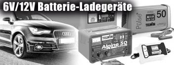 Ladegeräte 6V & 12V für Ihren PKW und Motorrad