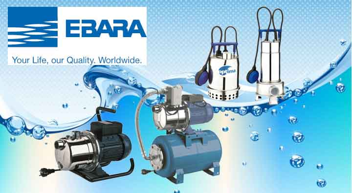 Ebara, Hersteller von Tauchmotorpumpen Ebara, Hersteller von Tauchmotorpumpen