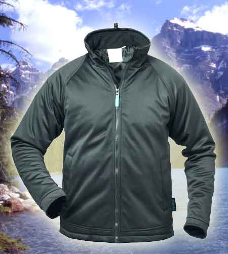Softshelljacke Damen/Herren Legendary Wattierung Wasserdicht Gr. L