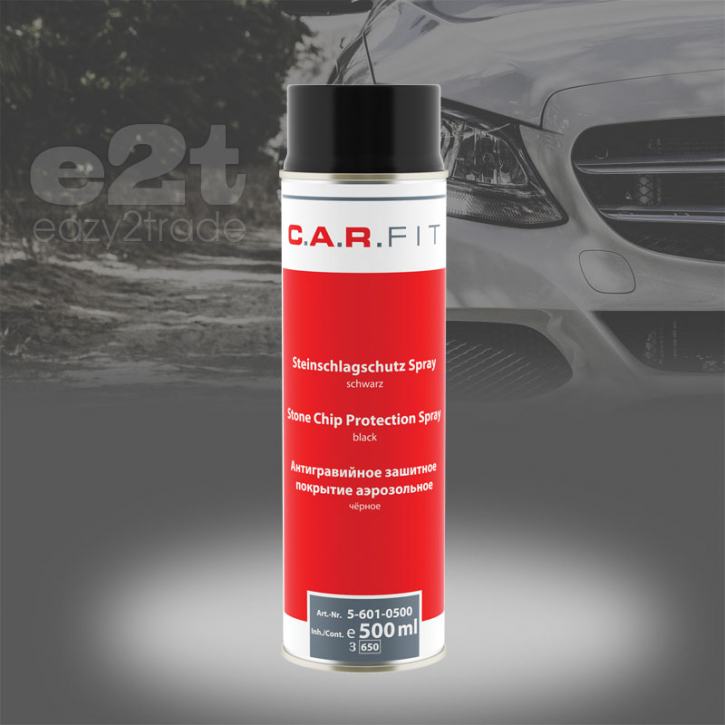 Steinschlagschutz-Spray Unterbodenschutz schwarz 6 x 500ml