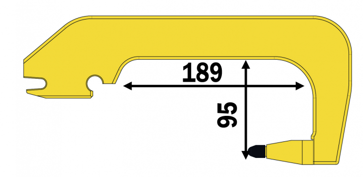 Elektrodenarm + Elektrode CA1 Inverspotter 13500/14000 Aqua