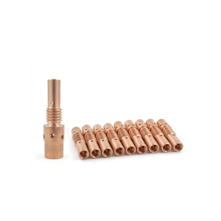 Duesenstock Plus 25 MIG/MAG Brenner M6 Gewinde 10 Stück