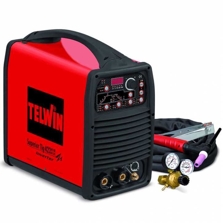 WIG AC/DC Schweißgerät Alu Inverter Superior Tig 422 HF/Lift