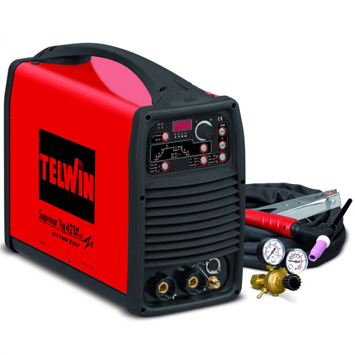 WIG Schweißgerät 350A Inverter 400V Superior TIG 421 DC HF/Lift