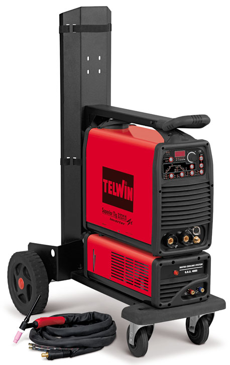 WIG Profi Industrie Schweißgerät Inverter 270A 400V wassergekühlt Superior TIG 322 HF/LIFT Puls