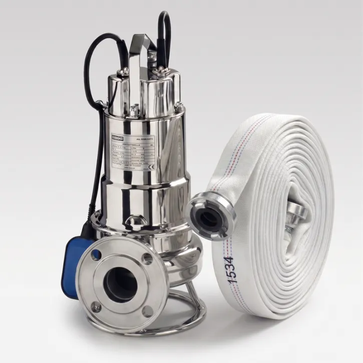 Ebara DW VOX M100A mit Ansaugschlauch | Industrie, Abwasser, Schmutzwasser | Edelstahl
