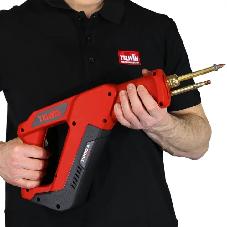 Akku Spotter Handpunkter, Punktschweißgerät kabellos 2800A | Battery Puller | Telwin Akku Spotter Handpunkter, Punktschweißgerät kabellos 2800A | Battery Puller | Telwin