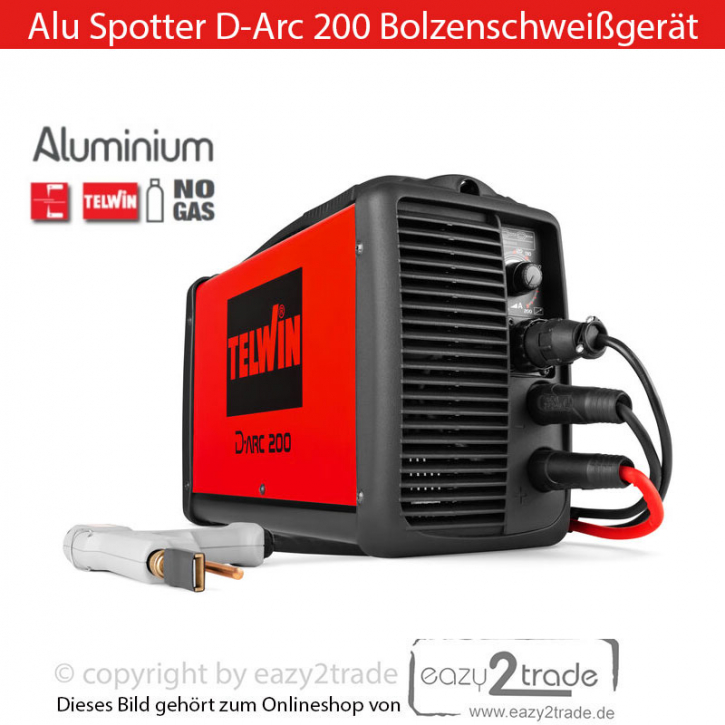 Bolzenschweißgerät für Aluminium Karosseriespotter D-Arc 200