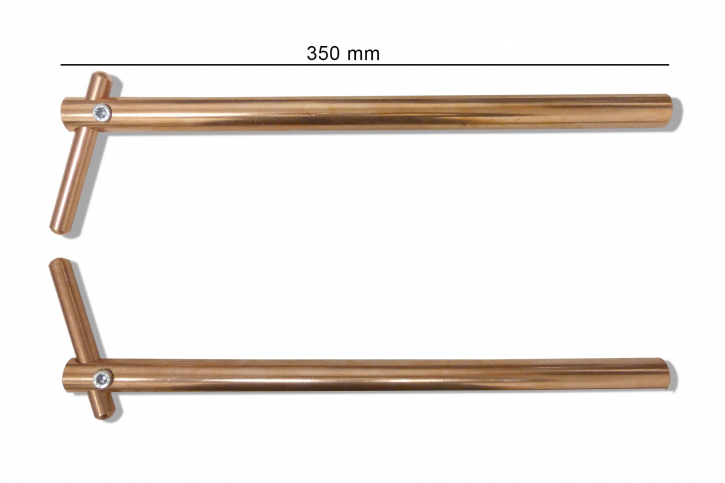 Armpaar für Punktschweißzange gebeugt XA7 L= 350 mm