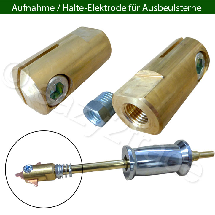 Aufnahme Halte-Elektrode für Ausbeulsterne Spotter-Zubehör