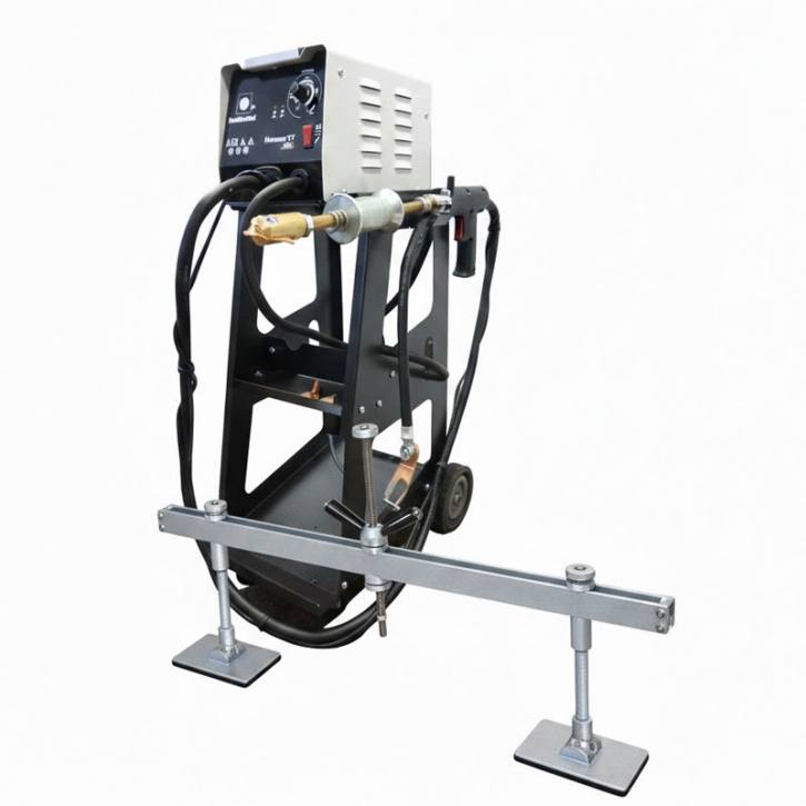 Hammer TT 2600A Ausbeulspotter mit Zugbrücke inkl. Fahrwagen