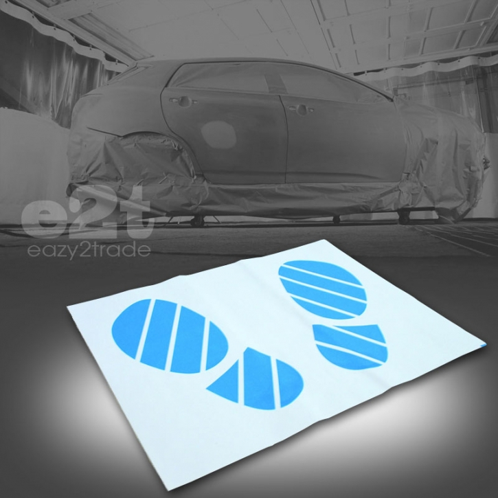 Papierfußmatten Auto Innenraum 380 x 500mm
