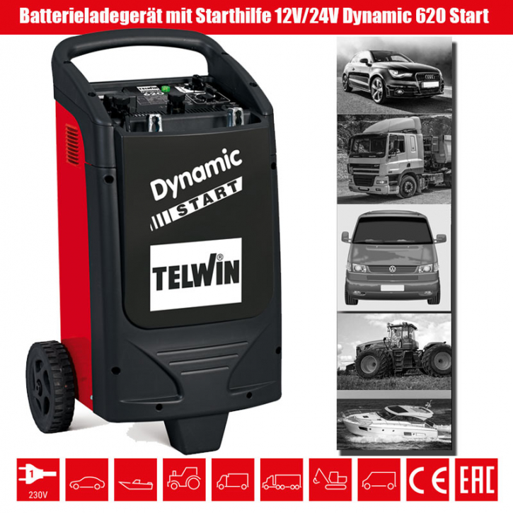 LKW Ladegeräte 24V Batterieladegerät 24 Volt + Starthilfe