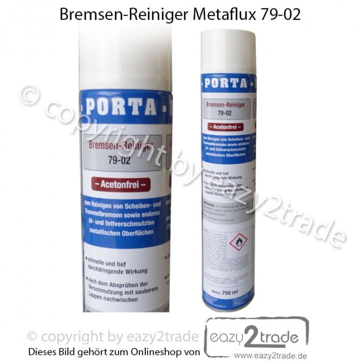 Bremsenreiniger Spray | Porta Metaflux 79-02 | 750ml