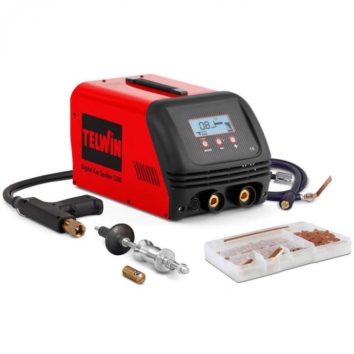 Telwin Digital Car Spotter 5500 Automatic – Schneller arbeiten mit Studder Touch Technologie - 230V