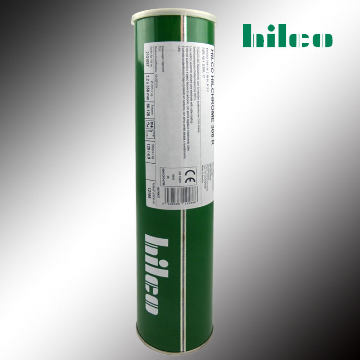 Elektroden für Edelstahl rutil umhüllt 2,5mm 3,2mm E308L-17 Hilco Hilchrome 308R