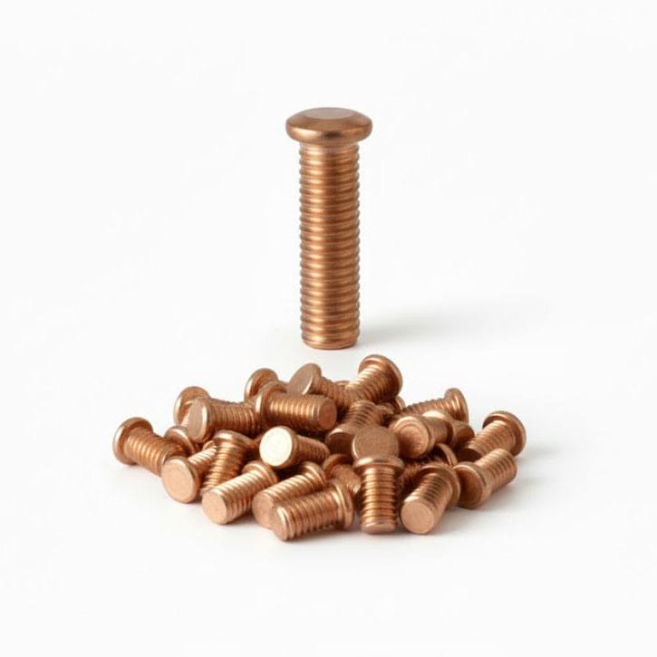 Gewindenieten M4 L=15mm geschnitten FeCu – Schaffen Sie Befestigungspunkte durch Bolzenschweißen