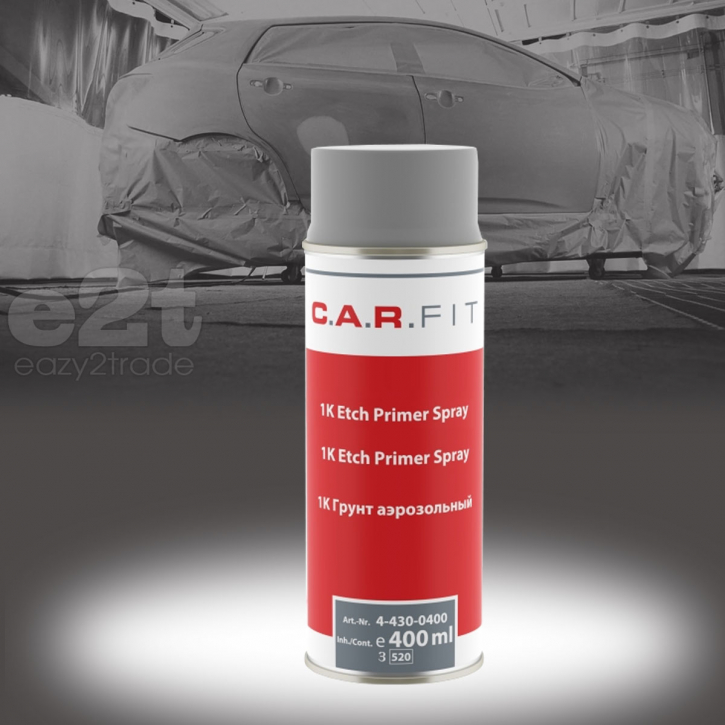 Haftprimer, Etch Primer Spray 1K  | Farbe: grau | 6 x 400 ml C.A.R.FIT