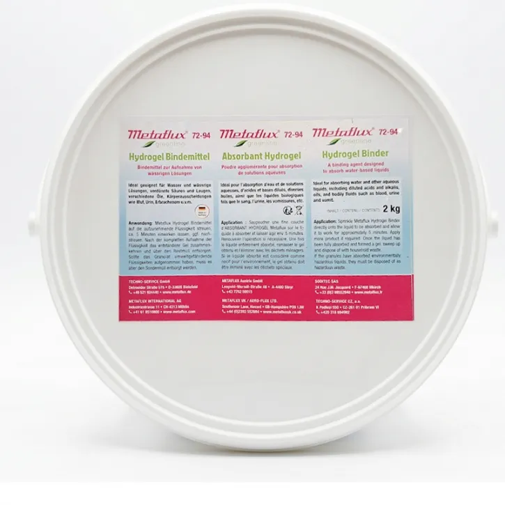 Metaflux 72-94 Hydrogel Bindemittel – Hochleistungs-Absorber gegen Leckagen
