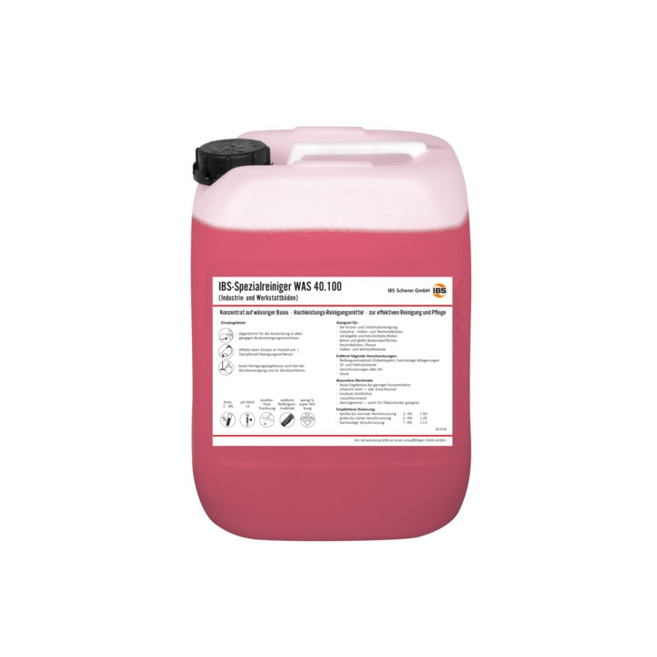 Industrie Bodenreiniger | 20 Liter WAS 40.100 | IBS Scherer