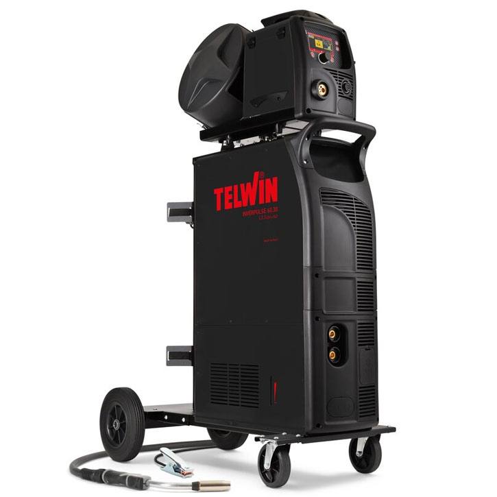 Telwin Inverpulse 60.30/60.40 Wave Aqua | MIG/MAG Kombi Industrie Schweißgerät | bis 500 A Telwin Inverpulse 60.30/60.40 Wave Aqua | MIG/MAG Kombi Industrie Schweißgerät | bis 500 A