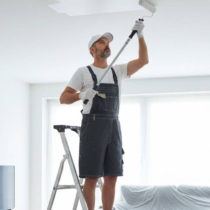 Kurze Herren Arbeitslatzhose schwarz beige Gr. 44 - 64 von Korsar Kurze Herren Arbeitslatzhose schwarz beige Gr. 44 - 64 von Korsar