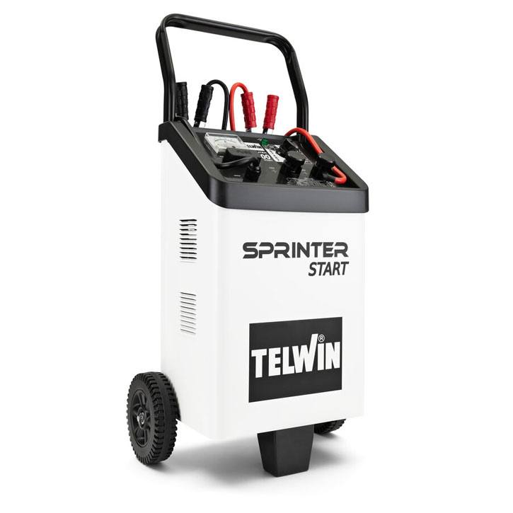 Telwin Sprinter 6000: Leistungsstarke 12V/24V Starthilfe (570 A) & Ladegerät für LKW