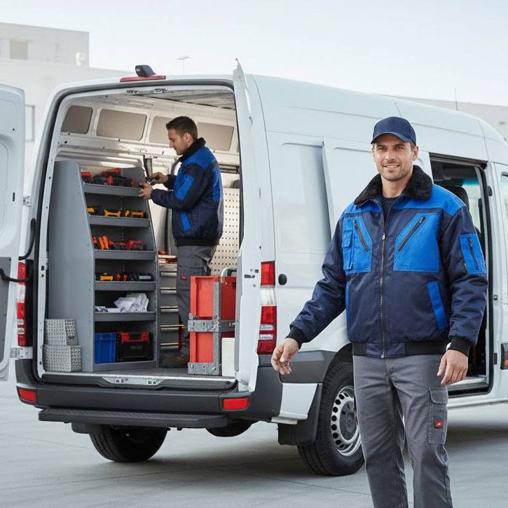 Pilotenjacke Arbeits-Jacke Kälte/Wetterschutz Modell Vega Gr. M