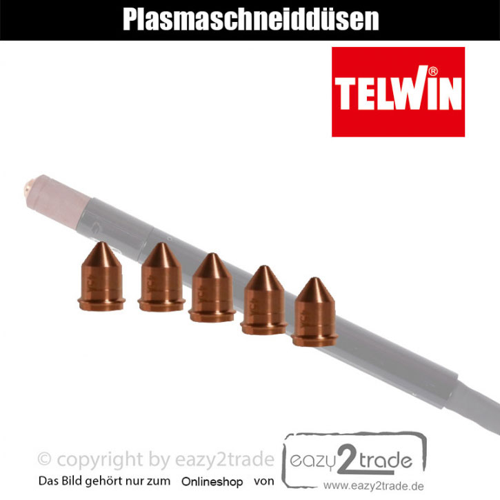 Plasmadüsen Schneiddüse für Plasmabrenner PX/PXA | Bereich 45 -150 Ampere | 5 Stück