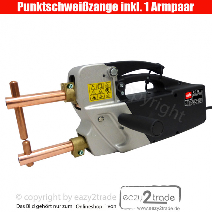 Punktschweißzange Karosserie Instandsetzung | tragbar Modular 20TI | inkl. 1 Armpaar | 230V Telwin