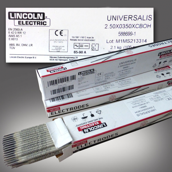 Universal Elektroden E6013 2,5 mm Universalis von Lincoln