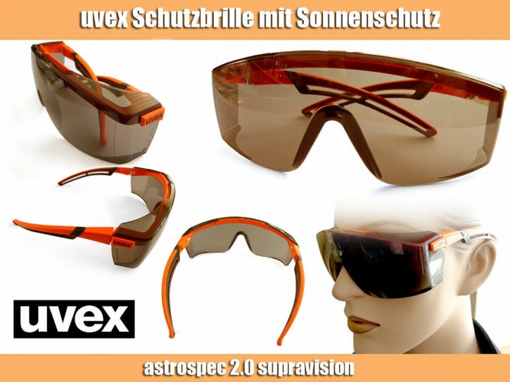 uvex Schutzbrille astrospec 2.0 supravision excellence UV 400 9164.246