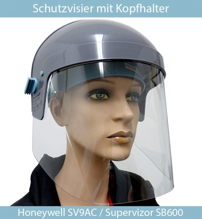 Schutzvisier Gesichtsschutz mit Kopfhalter Honeywell SV9AC