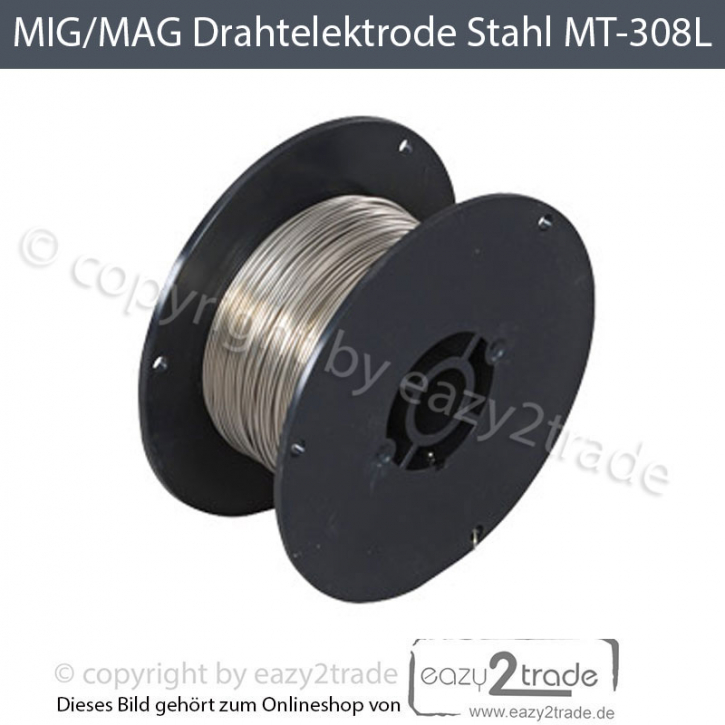 Drahtelektrode | MIG-MAG Schweißdraht MT-308L 1.4316 Cr-Ni Stahl 5kg