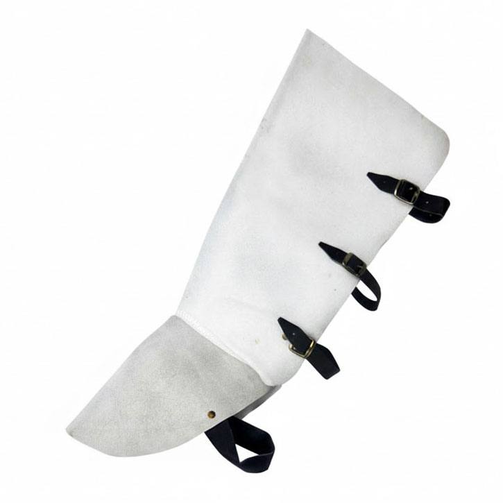 Schweißer Gamaschen – Beinschutz aus robustem Spaltleder Schweißer Gamaschen – Beinschutz aus robustem Spaltleder