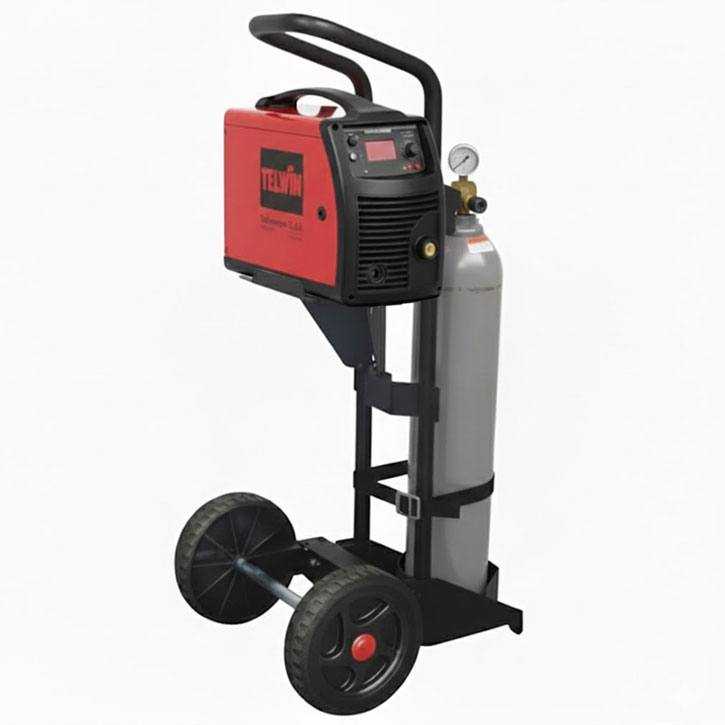 Schweißwagen | Schweißgerätewagen | Trolley "Arctic" für MIG/MAG/WIG Schweißgeräte u. Gasflasche 20 Liter Schweißwagen | Schweißgerätewagen | Trolley "Arctic" für MIG/MAG/WIG Schweißgeräte u. Gasflasche 20 Liter