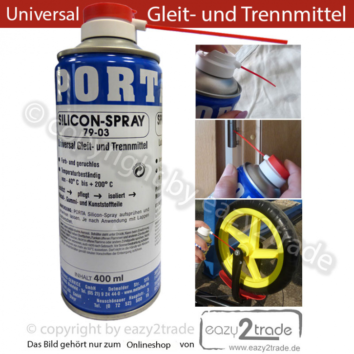 Silikonspray Trennmittel Gleitmittel Metaflux 79-03 Porta